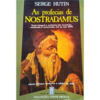 As profecias de nostradamo. - 1