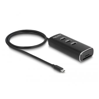 Hub de Interface DeLOCK 64234 | Preto - 1