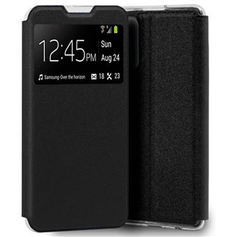 Estojo Tumundosmartphone Suporte para Livro com Janela para Samsung Galaxy S21 FE 5G Preto - 1