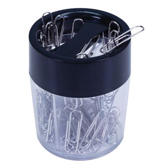 Porta Clips Plástico Redondo Q-Connect - 1