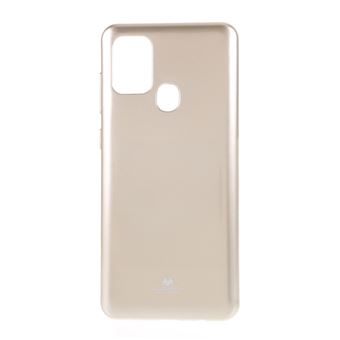 Capa Magunivers e Tpu Pó de Flash Flexível Ouro para Samsung Galaxy A21S