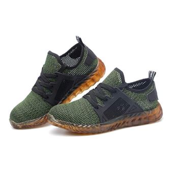 Sapatilhas Unisexo de Segurança | 41 - Verde - 1