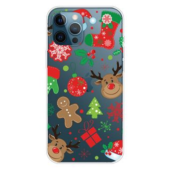 Capa e TPU padrão de natal, à prova de choque Magunivers para iPhone 14 Pro Max - adesivo de natal - 1
