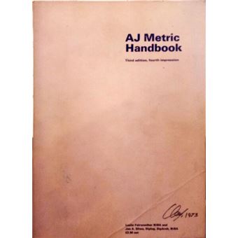 Aj metric handbook. - 1