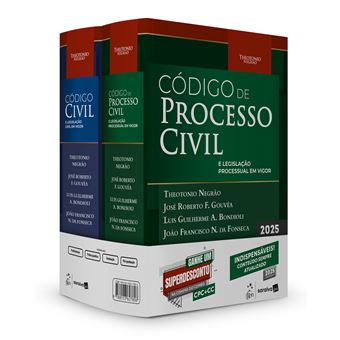 Combo Código Civil E Processo Civil - Legislação Processual Em Vigor - 1