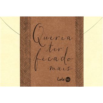 Queria ter Ficado Mais - 1