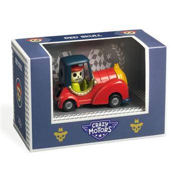 Carro Djeco Crazy Motors - Red Skull - 1