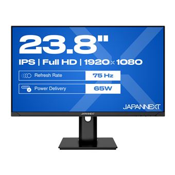 Monitor JAPANNEXT JN-IPS238FHDR-C65W-HSP | LED | FHD | 14 ms | 75 Hz | 23.8" | E - 1