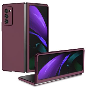Capa magunivers e TPU acabamento emborrachado, anti-riscos vinho tinto para Samsung Galaxy Z Fold2 5G - 1