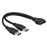 Cabo USB DeLOCK 0.25m USB3.0/2xUSB3.0 Preto_0