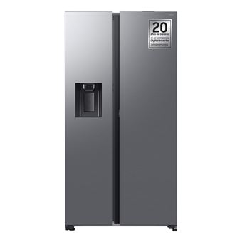 Frigorífico Americano Samsung RS80F66KCT | 178,4x91,2x72,6 cm | 634 L | C | Aço inoxidável - 1
