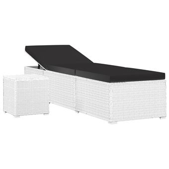 Cadeira de Jardim VidaXL 46229 | Branco - 1