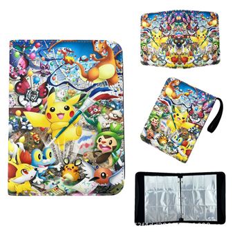 Álbum Pokémon TCG V-REEL | Couro PU com Zíper | 900 Cartas | HLX-163 - 1