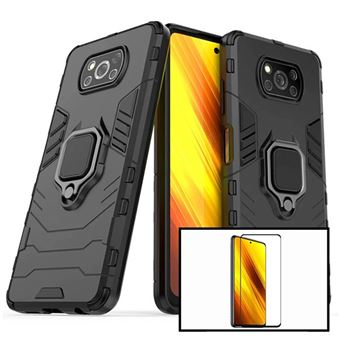 Kit Phonecare | Película de Vidro 5D Full Cover + Capa 3X1 Military Defender para Xiaomi Poco X3 - 1