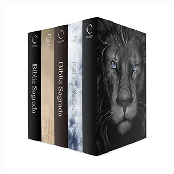 Kit Com 5 Bíblias Do Leão Capa Dura Naa - 1