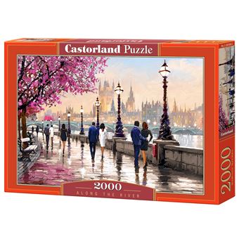 Puzzle Castorland Along the river 2000 Peças - 1