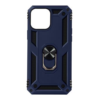 Capa Anti-Choque Avizar para iPhone 13 Pro Max | Bi-material | Anel de Suporte Vídeo - Azul - 1