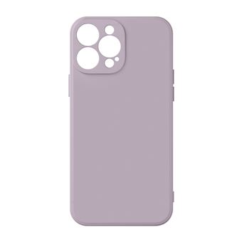 Capa de Silicone Semi-rígido com Acabamento Soft Touch Avizar para iPhone 13 Pro - Violeta - 1