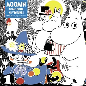 Adult Jigsaw Puzzle Moomin Comic Strip Book One By Flame Tree Publishing - 1