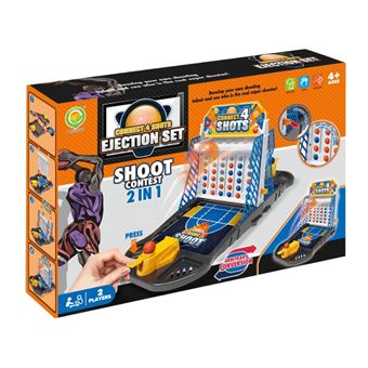 Jogo 4 em Linha - Connect 4 Shots Ejection Set LPM | 2 em 1 | + 4 Anos - 1