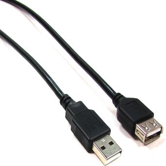 Cabo USB 2.0 BeMatik AM/AH 3m