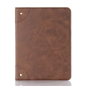 Capa Magunivers para Apple iPad Pro 11 inch (2020)/(2018)| PU | TPU | auto acordar e dormir com suporte e suporte de cartão - Café - 1