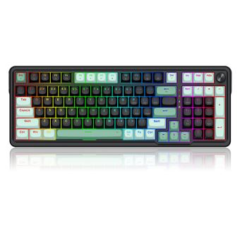 Teclado com Fios REDRAGON K686BG-RGB-M | Preto - 1