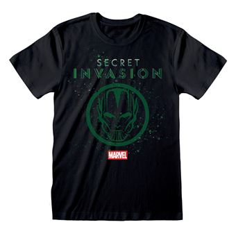 Camisola de Manga Curta Marvel Logo Icon | S - Preto - 1