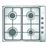 Placa de Cozinha a Gás Encastrável Teka E/60.3 4G AL Inox_0