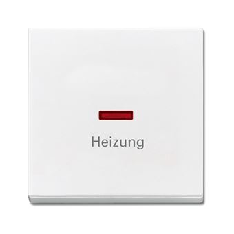 Placa de Parede e Cobertura de Interruptor Busch-Jaeger 1789 H-84 | Branco - 1