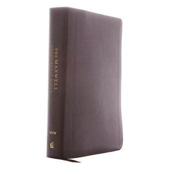 Niv Maxwell Leadership Bible 3Rd Edition Leathersoft Black Comfort Print  Holy Bible New International Version - 1
