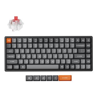 Teclado Wireless Keychron K2 Max | Cinzento - 1