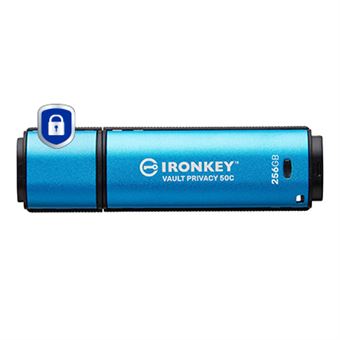 Unidade de Memória Usb Kingston Technology IronKey Vault Privacy 50 | Azul - 1