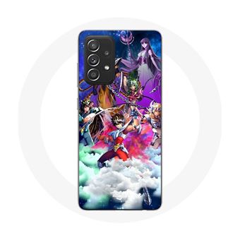 Capa Maniacase para Samsung Galaxy A33 5G Les Cavaloiers Du Zodíaco Anime Culte Saint Seiya Anime - 1