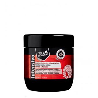 Gelatina Capilar Real Natura Pro-volume Cachos 500ml - 1