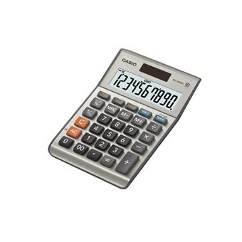 Calculadora Casio MS-100BM | Prateado - 1