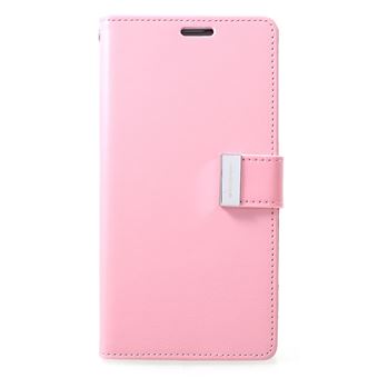 Capa Magunivers PU rico diário rosa para Samsung Galaxy S10