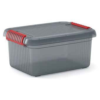 Caixa de Arrumação KIS K Latch Box S | Cinzento, Laranja - 1
