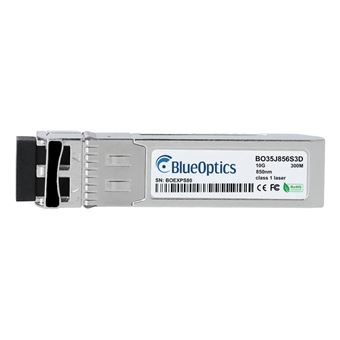 Módulo de Transcetor de Rede BlueOptics SFP-XG-SX-MM850-S-BO | Prateado - 1