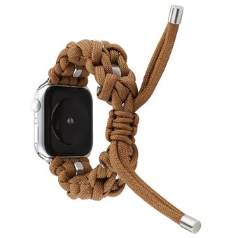 Bracelete de Nylon HSMY Trançado para Apple Watch Series 6/ SE/ 5/ 4 | 40 mm - Castanho - 1