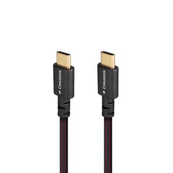 Cabo USB-C para USB-C Audioquest CINNAMON | 0.75m - 1