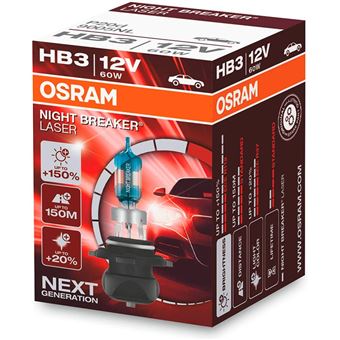 Lâmpada Auto OSRAM Night Breaker Laser HB3 12V/60W - 1