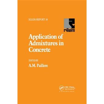 Application Of Admixtures In Concrete - 1