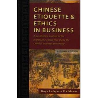 Chinese Etiquette and Ethics in Business - Paperback - 2004 - 1