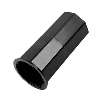 Tampa hexagonal de tubo de ferro Zero para Trotinete Zero 10 / 9 / 8 | Preto - 1