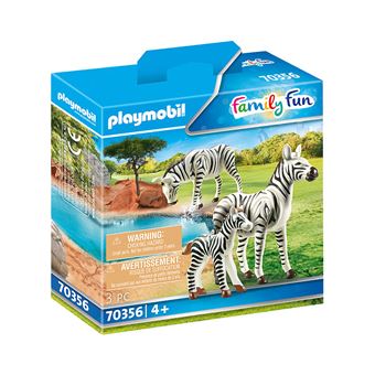 Family Fun Zebras com Bebé Playmobil - 1