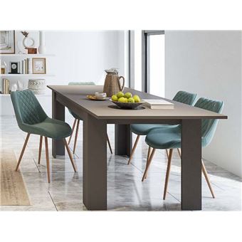 Mesa Extensível Ambihome BRAGANÇA | Grafite | 160 a 220cm - 1