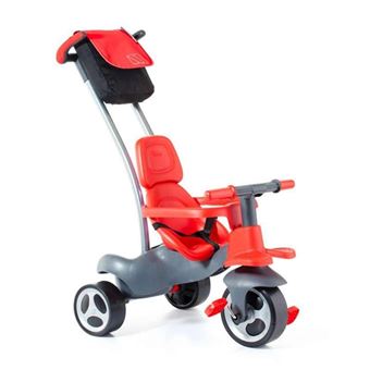 Triciclo Vermelho com Roda de Borracha - Molto - 1