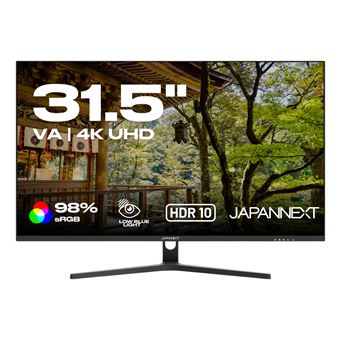 Monitor JAPANNEXT JN-V315UHDR | LCD | 4K UHD | 5 ms | 60 Hz | 31.5" | F - 1