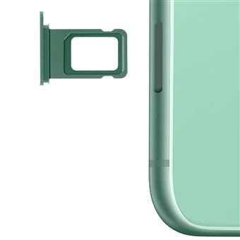 Suporte para Cartão SIM Clappio para iPhone 11 | Verde - 1